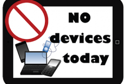 Image result for no device day